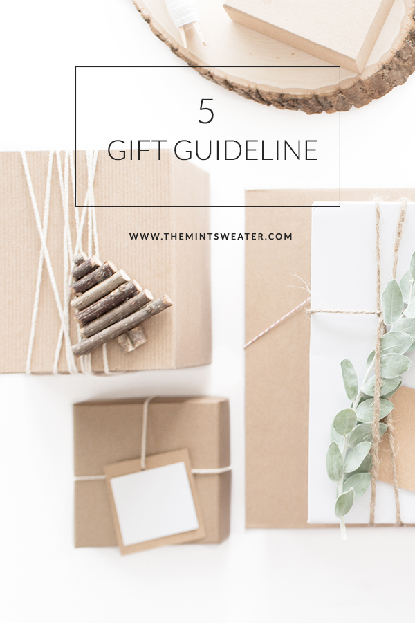 5 Gift Guideline-Gift-Guideline
