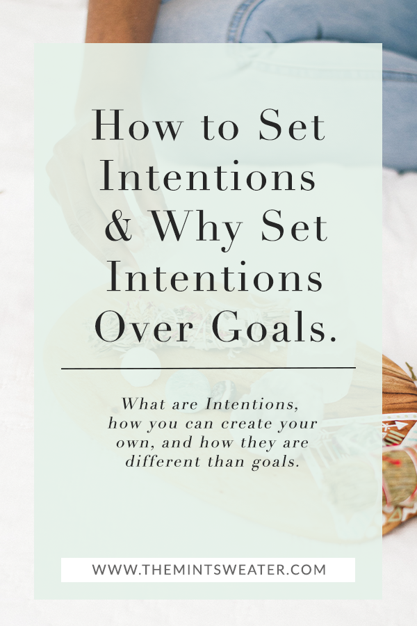 the mint sweater- set-intentions-goal-setting-manifestion